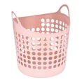 thumbnail image 1 of Flexible Dirty Laundry Basket, Breathable Cut Out Design, Portable Storage Basket For Home Toilet Bathroom Clothes Pants (C), 1 of 4