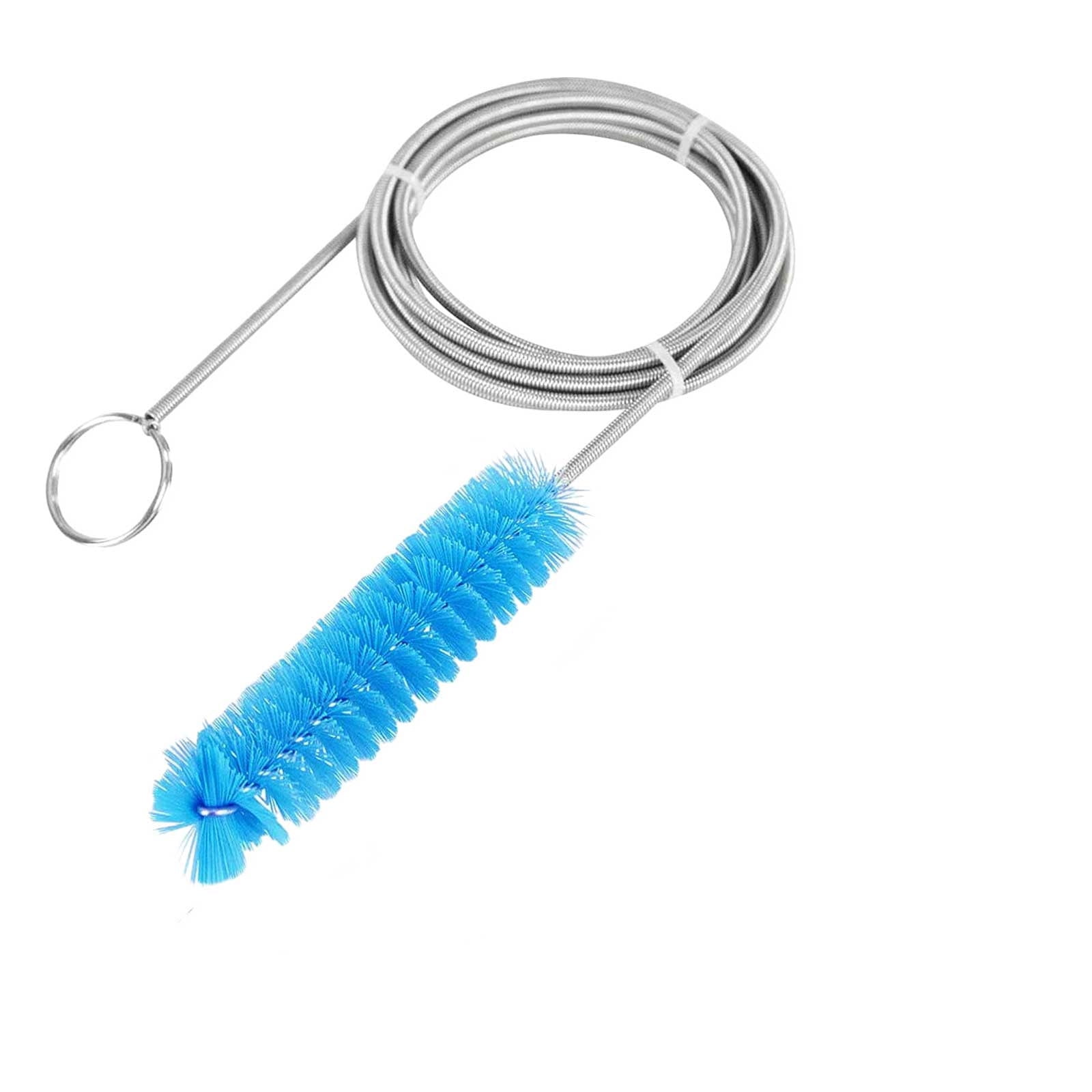 Flexible Drain BrushExtra Long Stainless Steel Cleaner for Cleaning Plumbing Sink Fridge Skinny