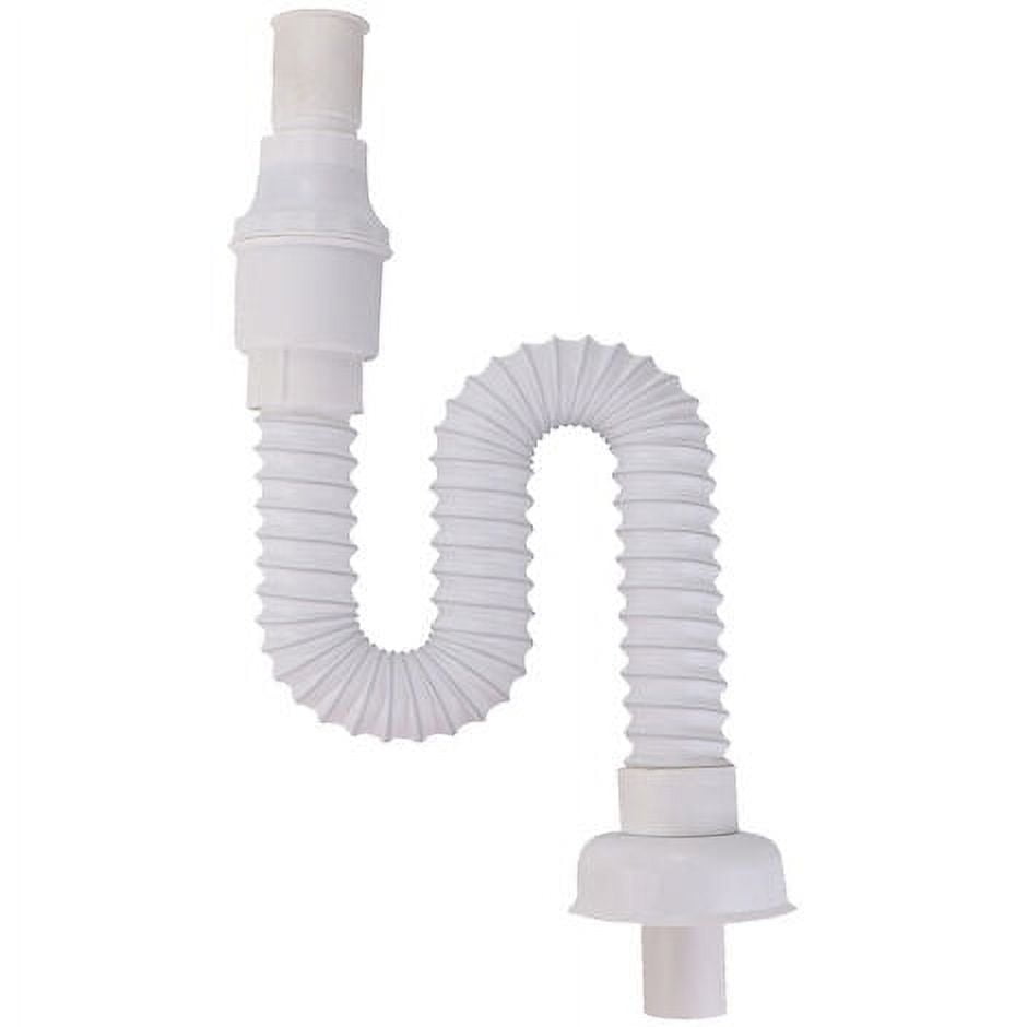 Flexible Drain Pipe for Bathroom & Kitchen, Universal Sink Drain with ...