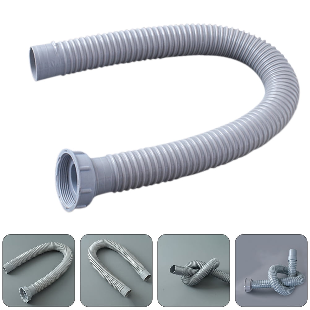 Flexible Drain Pipe Bathroom Sink Washing Machine Washbasin Extension
