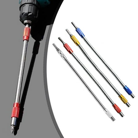 Flexible Drill Bit Extension Flex Shaft Metal For Electric Screwdriver Adapter Holder Connect Link Multitul Hex Shank Magnetic