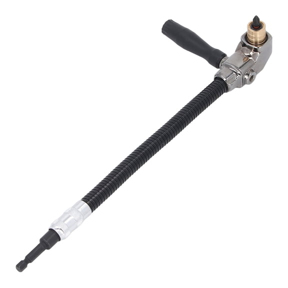 Flexible Drill Bit Extension Shaft 1/4 Inch Hex Shank Corner Extender for Electric Hand Drill, 12.6 Inches / 32 cm