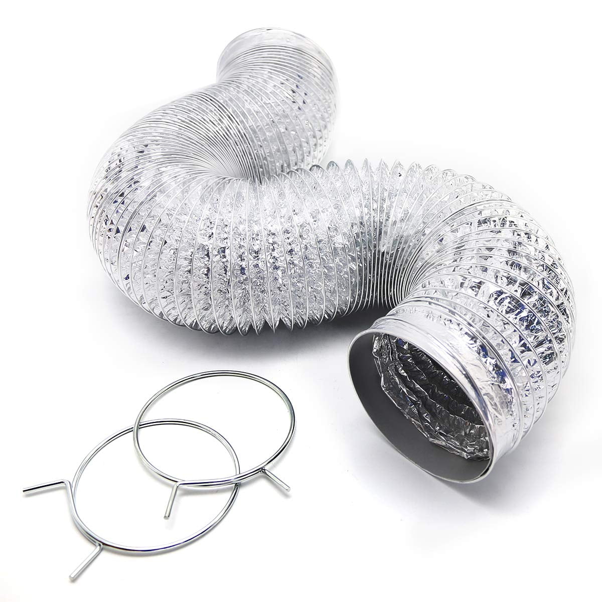 Flexible Dryer Duct Air Aluminum Vent Pipe Feet x Cambodia Ubuy