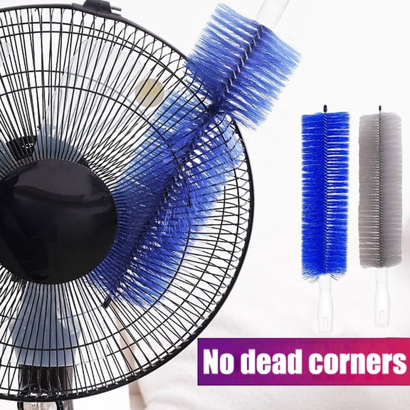 Flexible Dusting Brush Set | Ultrafine Microfiber Duster for Air Fans, Blinds, Screens & Sofas | 48x10cm | Washable, Scratch-Resistant, Bendable Rod | Removes Fine Particles, Multi-Surface Cleaning