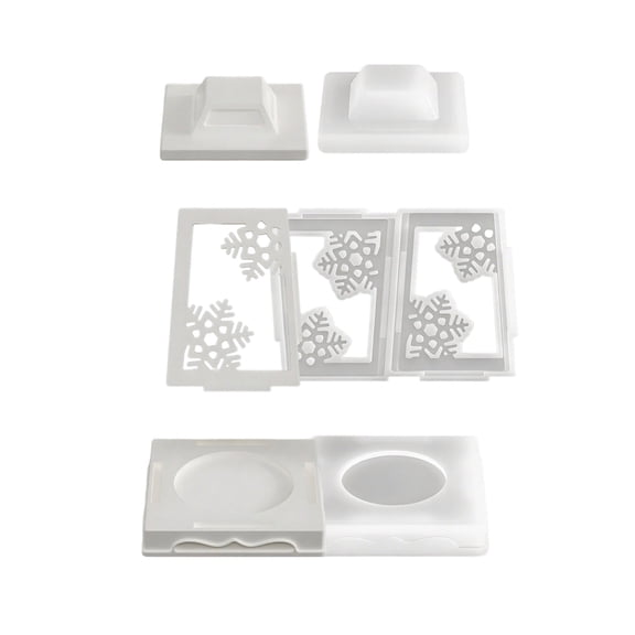 Recyclable Green Flame Making Cast With Exchangeable Designs For Celebratory Undertakings