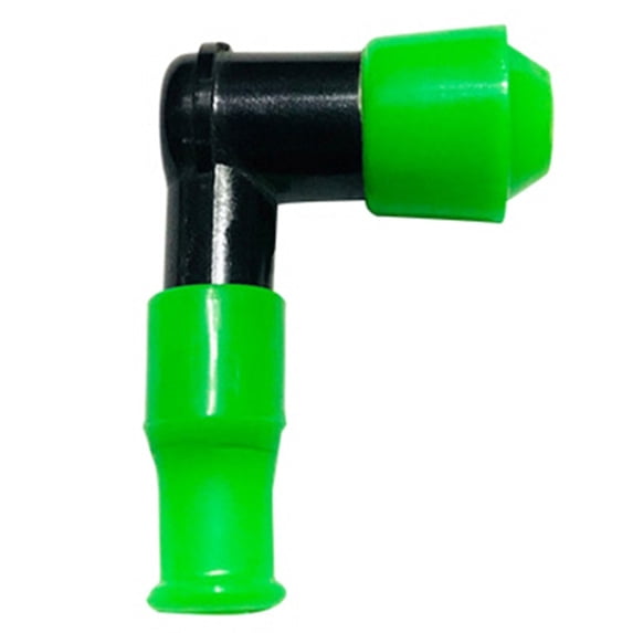 Flexible Electric Motorcycle Spark Cap Yellow Motorcycle Spark Cap Injection Molded Design Vibrant Color Options