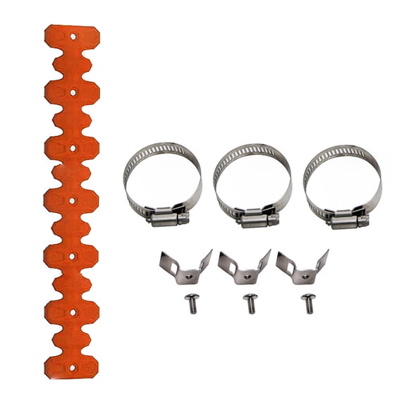 Flexible Exhaust Heat Shield Motorbikes Head Pipe Guard Modified Accessory Exhaust Insulation Muffler Protections Cover