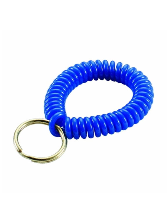 Flexible, Expandable Wrist Coil Key Holder, Black CEB74620