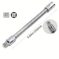 thumbnail image 1 of Flexible Extension Bar, 1/2" Flexible Socket Extension Bar Ratchet Wrench Extensions, Flexible Socket Extension Bar, for Tight Spaces Automotive Repair Tool Kit, 1 of 6
