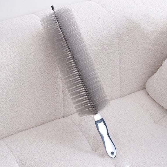Flexible Fan & AC Cleaning Brush, Ultra‑Fine Fiber Duster for Blinds, Sofa, Car Vents, Reusable, 16.9 x 3.9 Inch