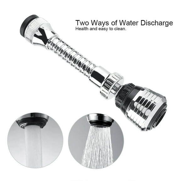 Flexible Faucet Bubbler Turbo Flex Sink Sprayer Jet Water Saving Device Water Economizer