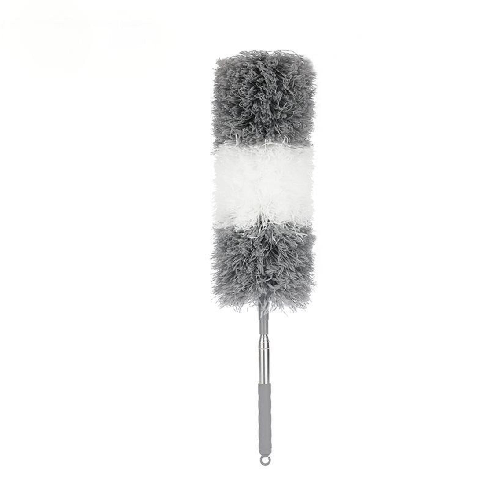 Flexible Feather Duster With Adjustable Length Washable Bendable Home