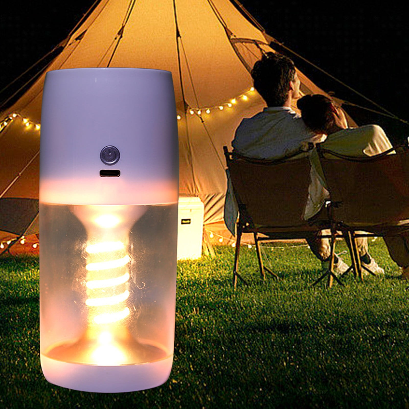 Flexible Filament Outdoor Camping Flashlight Light Adjustment USB Charging Lighting Handheld Light Flash Deals of the Day Clearance