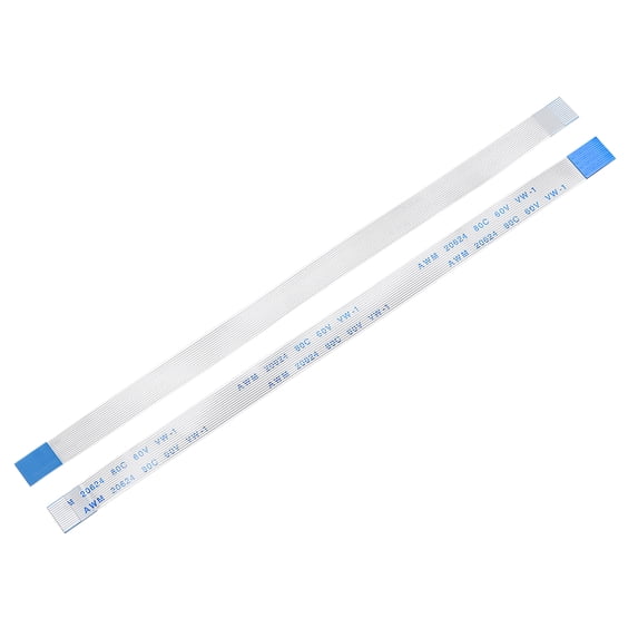 Flexible Flat Cable, 14 Pins 0.5mm Pitch 150mm FPC FFC Flexible Ribbon Cable for LCD TV Car Audio DVD 20Pcs (B Type)