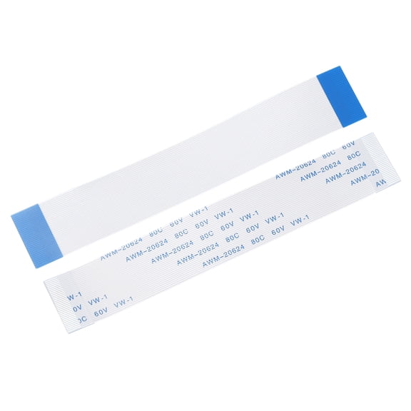 Flexible Flat Cable, 32 Pins 0.5mm Pitch 100mm FPC FFC Ribbon Cable 5Pcs(A Type)