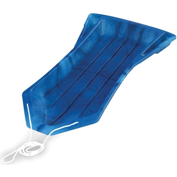 Flexible Flyer 948 Slalom Master Sled, Durable Plastic, Blue