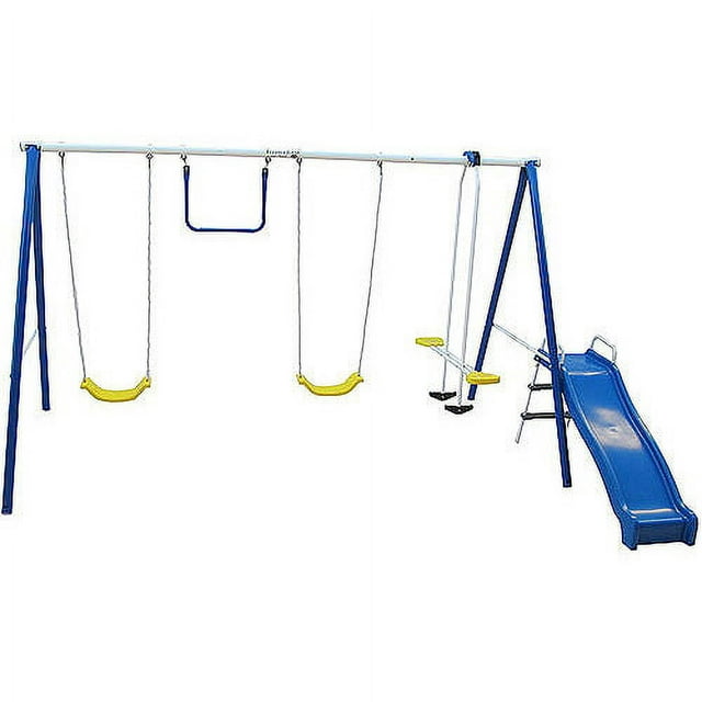 Flexible Flyer Swing Free Metal Swing Set