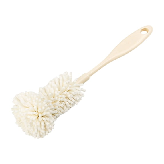 Flexible Foam Washing Wand, Long Bottle Brush for Water Bottles,Multi-Function Water Bottle Cleaning Brush with Plastic Handle, Glassware Scrubber for Vases, Tumblers & Feeding Bottle, Kitchen Gadget