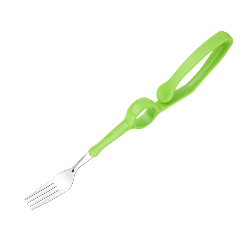 Flexible Fork Disabled Stroke Hemegia Patient Elder People Dining Eating Aids Utensil