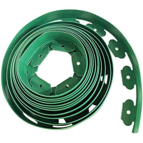 Flexible Garden Edging;Polyethylene Border with Recycled Materials;Anchor Stakes included;Impact