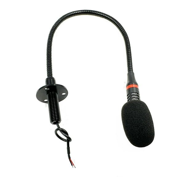Gooseneck Hose Conference Microphone Broadcast Online Course Speech Computer Desktop Capacitor Meeting Mic