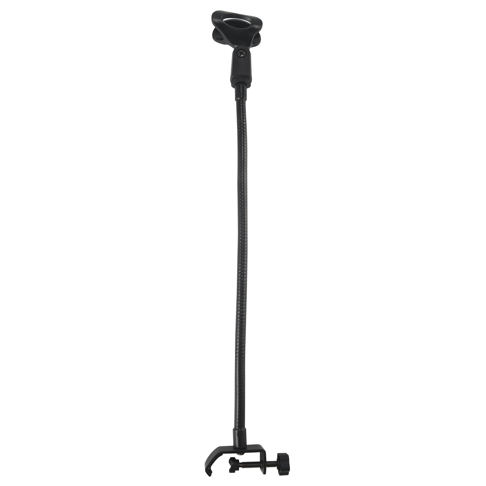 Flexible Gooseneck Microphone Stand with Desk Clamp for Radio