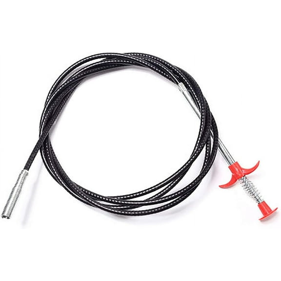 Flexible Grabber Claw Pick Up Reacher Tool With 4 Claws Bendable Hose Pickup Reaching Assist Tool for Litter Pick, Home Sink, Drains, Toilet (79 inch)