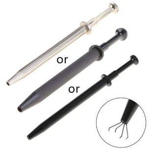 3 Pieces Piercing Ball Grabber Tool, Stainless Steel Jeweler's Pick Up  Tool, 4 Prong Diamond Claw Tweezers Pearl Grabber Pick Up Tool for Tiny  Objects