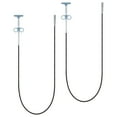 thumbnail image 1 of Flexible Grabber Claw Pick Up Tool 0.9 M Drain Clog Remover Tool, Blue, 2 Pieces, 1 of 4
