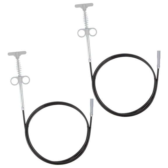 Flexible Grabber Claw Pick Up Tool 2 M Drain Clog Remover Tool, Grey, 2 Pieces