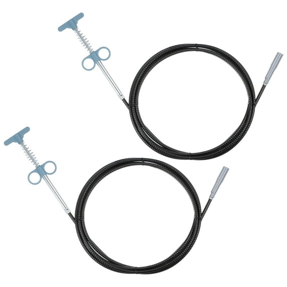 Flexible Grabber Claw Pick Up Tool 3 M Drain Clog Remover Tool, Blue, 2 Pieces
