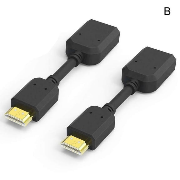 Flexible HDMI Male to Female Lead Cable Extender Extension Adapter New Conn F6L5