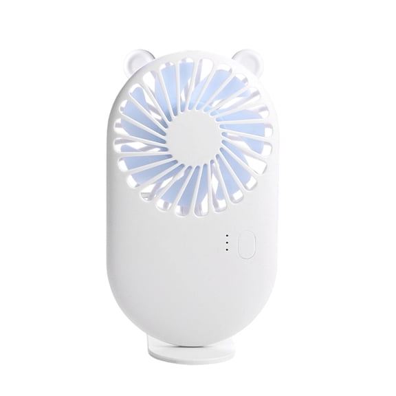 Flexible Handheld Fan Lightweight Portable Mini Design Rechargeable USB Personal Fan Portable Lightweight Flexible Comfortable Grip for Portable Air Circulation Ultimate Portable Cooling Solution A