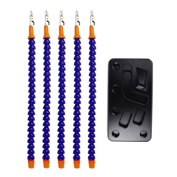 Flexible Helping Hands Third Hand Soldering Aid Soldering Station Tool 5 Flexible Helping Arms for Welders Jewellery