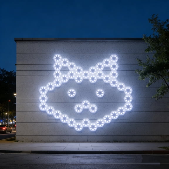 Flexible Hexagonal Modular, 3.2x2.8x1.6 Inch Solar Wall Lights, All Weather Outdoor Decorative Lamps & Spliced Ambient Lighting for Patio Yard