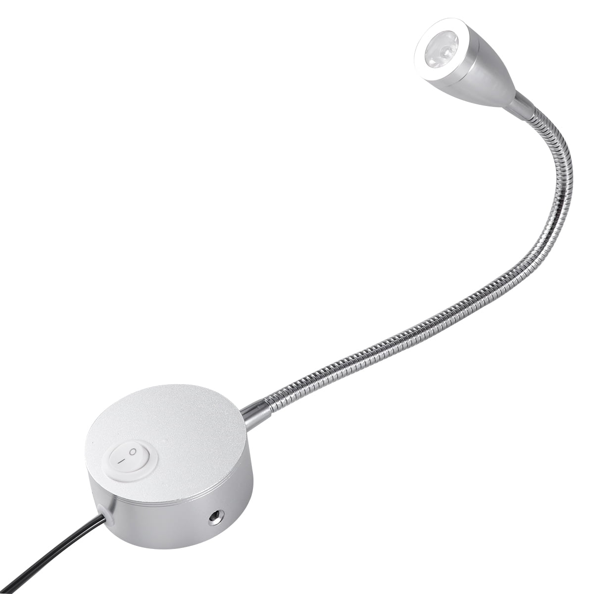 Flexible Hose LED Bedside Reading Light Book Lights Wall Mounted Lamp