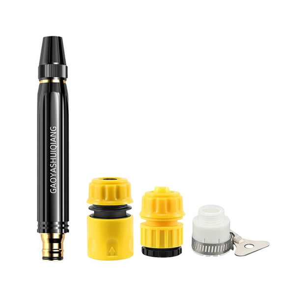 Flexible Hose Nozzle Designed With 3 Plastic Parts And High Pressure structure For Tough Dirt