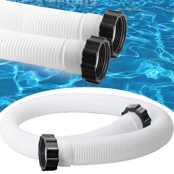 Flexible Inflatable Pool Hose Replacement, Blow Up Swimming Pool Connecting Water Tubing Pipe, Filtration Pump Hose Accessory For Above Ground Pools, 1PC