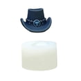 thumbnail image 1 of Flexible Jean Hat Silicone Mould for Plasters Casting Making Beginner Friendly Craft Tool, 1 of 8