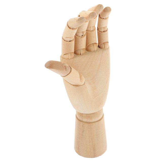 Flexible Joint Hand Model Wooden Puppet Hand Model Wood Hand Model