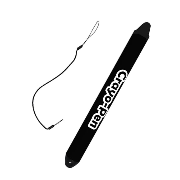 Flexible Kids Digital Pencil For Tablets Soft Bendable Tip With Anti Slip Lanyard Touch Pen