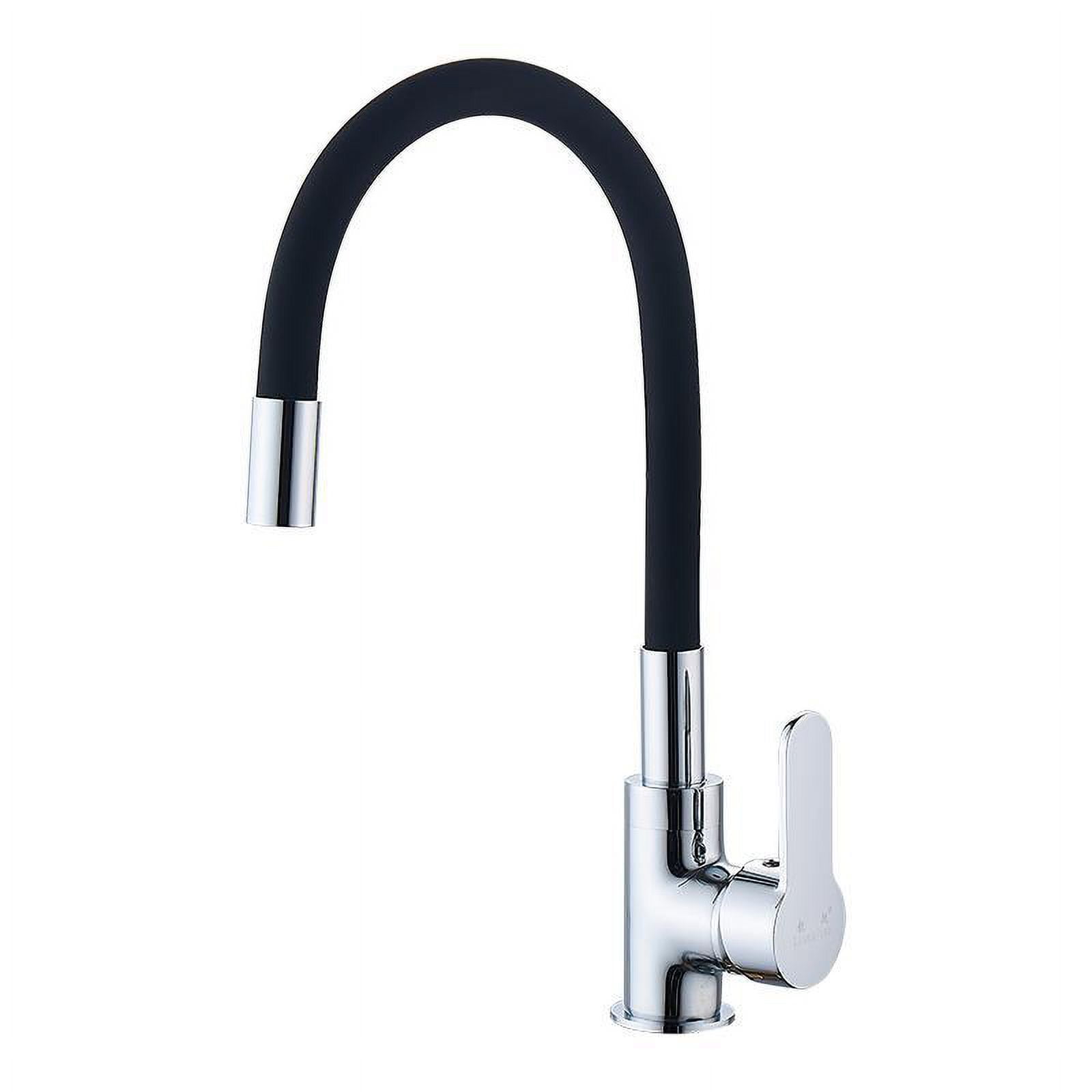 Flexible Kitchen Faucet, 360° Rotatable Kitchen Sink Faucet with Zinc ...