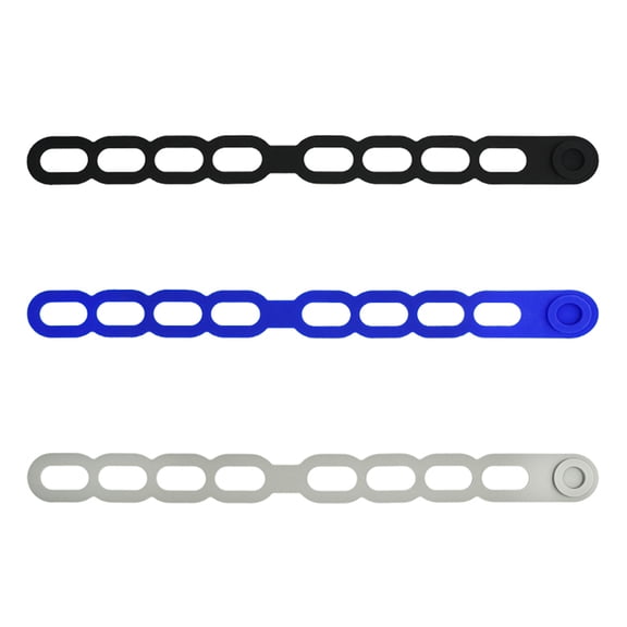 Flexible Kitchen Straps For Lid Retention Grade Silicone Elastic Bands Outdoor Tableware Tool Effective Lid Holders