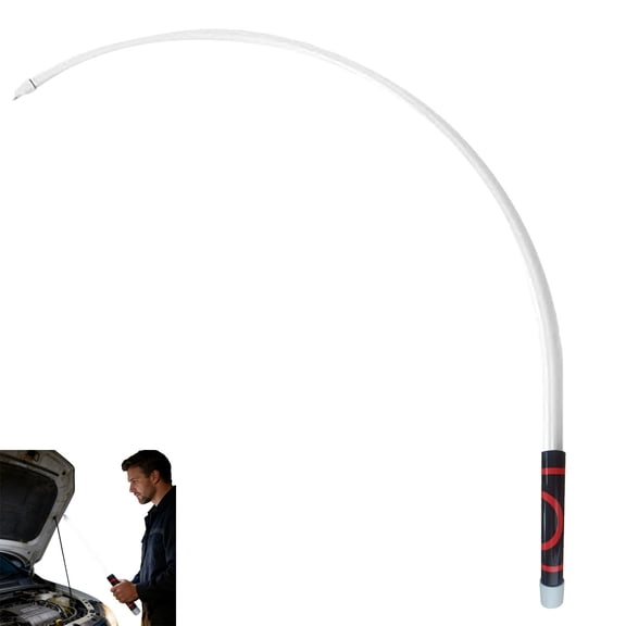 Flexible LED Flashlight Stick 27" Bendable Mechanic Work Light,High Rechargeable Inspection Light with 3 Brightness Modes,HandsFree Flexible Light for Car,Garage,Plumbing,Tight Spaces