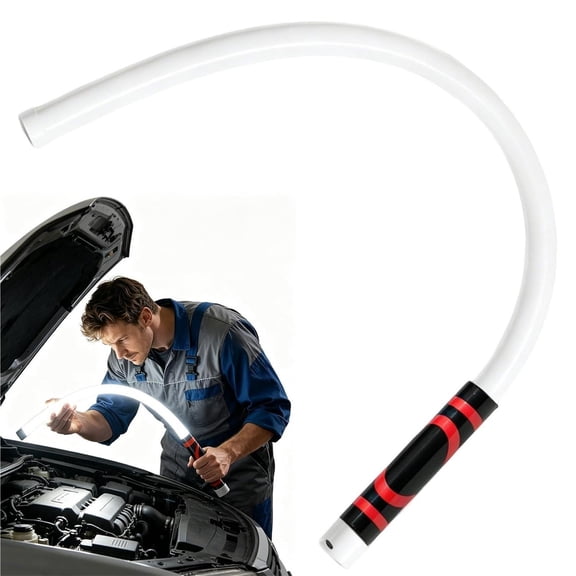 Flexible LED Flashlight Stick, 30 in Bendable Mechanic Light with High-Lumen LED, Rechargeable Bendable Flashlight, 3 Lighting Modes, Automotive Illumination Tool for Mechanic Car Repairs