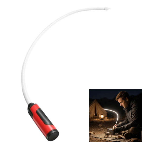Flexible LED Flashlight Stick Rechargeable Bendable LED Light Perfect for Mechanic Garage Plumbing and Narrow Hard Reach Areas