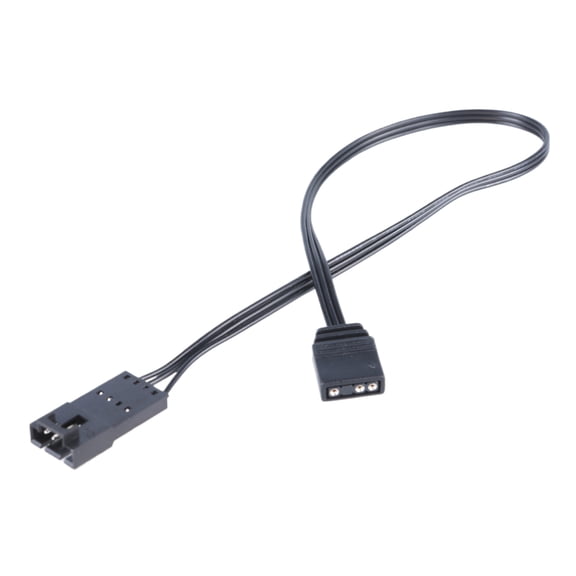 Flexible LED Lighting Extension Cord 4Pin 3Pin Male to Female for Computer Cases LED Strips Light Cord 25cm 9.84in 24AWG