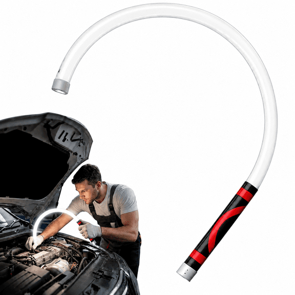 Flexible LED Work Light, 30 Inch Rechargeable Mechanic Inspection Light with 3 Lighting Modes, Bendable Hands-Free Lamp for Automotive Repair and Tight Spaces