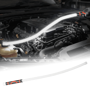 Flexible LED Work Light with Magnetic Base, 360° Bendable Flashlight Stick for Engine Bays & Car Repair, High Lumens Hands-Free Inspection Lamp, Battery Powered