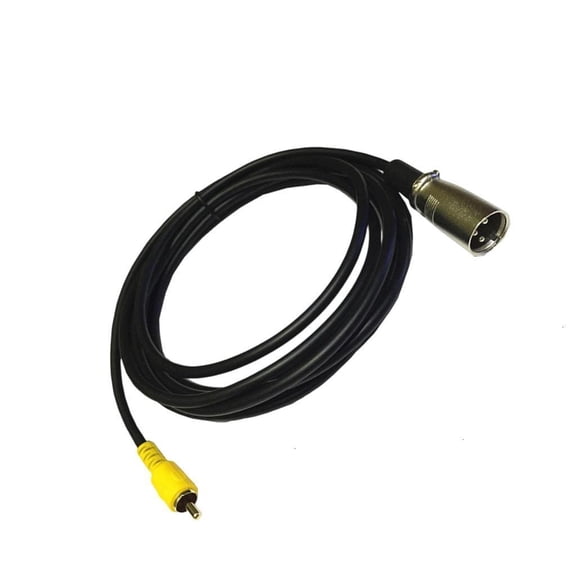 Flexible Length Single Phono 3Pin Cable 1.5m Balanced Coppered Wire Perfect for Studio Monitors Systems